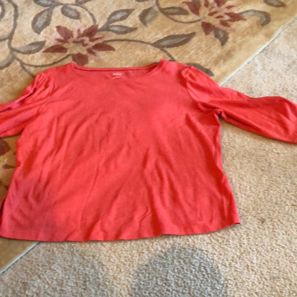 Talbots 3x 3/4 sleeve petite tee-shirt